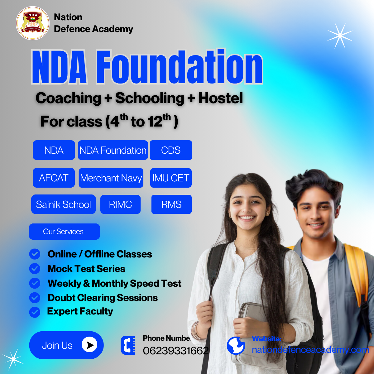 best-nda-Center - Nation Defence Academy
