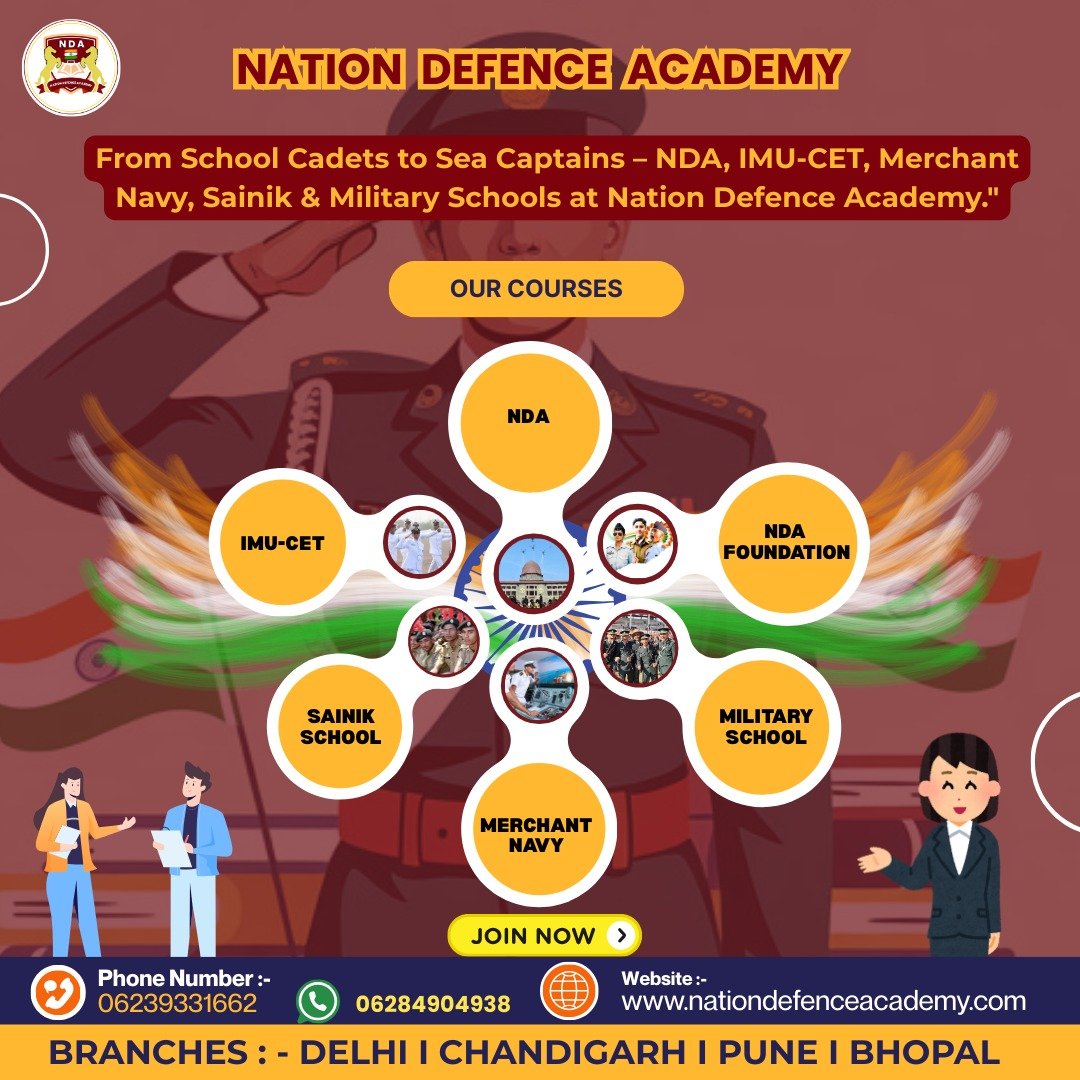 NDA-coaching-after-10th - Nation Defence Academy